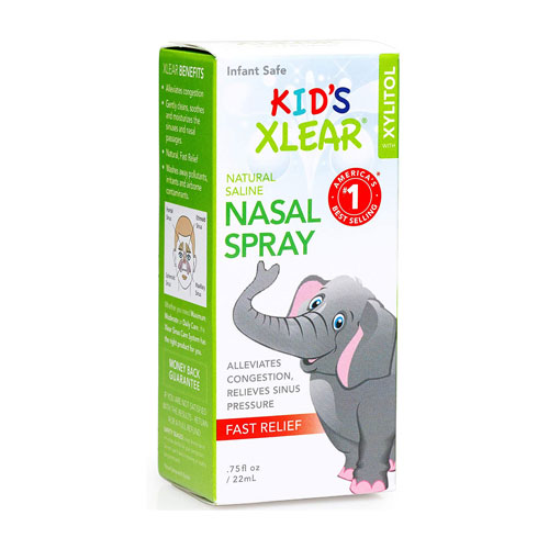 Kid's Xlear Nasal Spray packaging