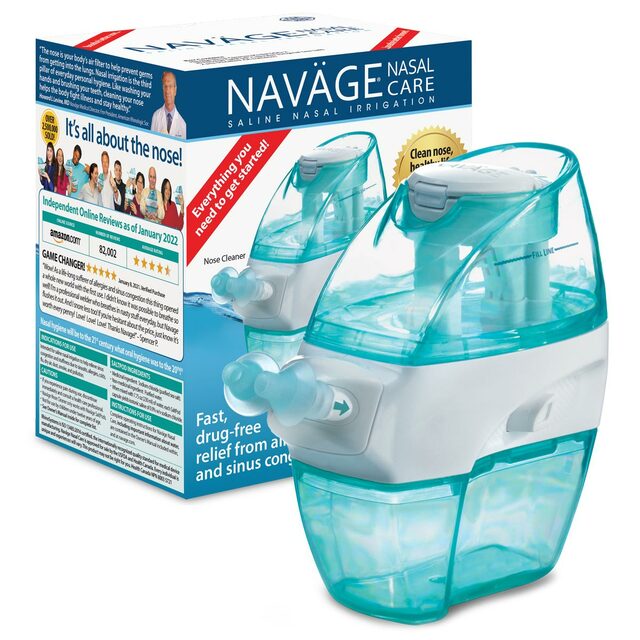 Navage Nasal Care packaging and device